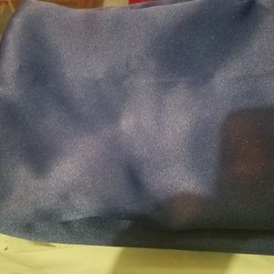 Navy curtain panels (2)